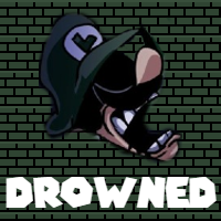 Drowned — FNF Mario Creepypasta Mod Songs option 12