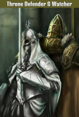 Throne Defender And Watcherpng — ALL DARK SOULS BOSSES option 88