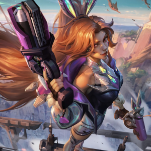 Battle Bunny Miss Fortune Splash Art Anima Squad Lol Hd Wallpaper Uhdpapercom 821a1afjpg — LOL Miss Fortune Skin option 1