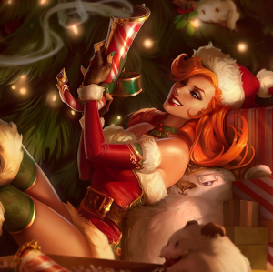 Miss Fortune Lol Candy Cane Splash Art Uhdpapercom Hd 217jpg — LOL Miss Fortune Skin option 5