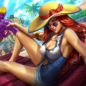 Miss Fortune Lol Pool Party Splash Art Uhdpapercom Hd 419jpg — LOL Miss Fortune Skin option 10