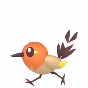 Fletchling — All Shiny Normal Type Pokemon (Gen 1-Gen 9, May 2023) option 42