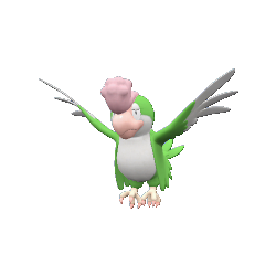 Squawkabilly Green — All Shiny Normal Type Pokemon (Gen 1-Gen 9, May 2023) option 137