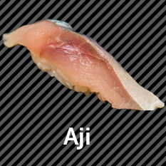 Sugarello Horse Mackerelpng — Japanese sushi - best nigiri types option 21