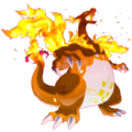00064 Charizard Gmaxpng — Every Pokémon (Gen 1-9) (Alternate Forms Included) option 12