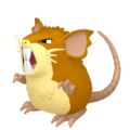 00202 Raticate Femalepng — Every Pokémon (Gen 1-9) (Alternate Forms Included) option 35
