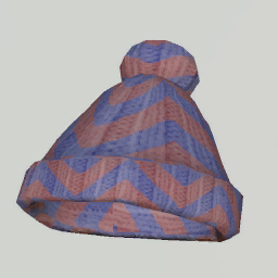 Pompomhatstripepng — Gorilla Tag ALL COSMETICS (Summer Update Included) option 103