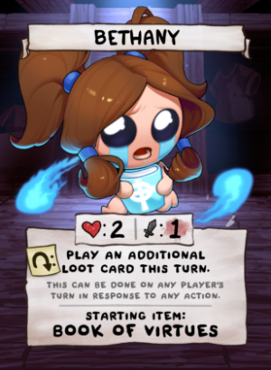 R Bethany 308x420png — Binding of Isaac Four Souls Requiem: Character Tier List option 27