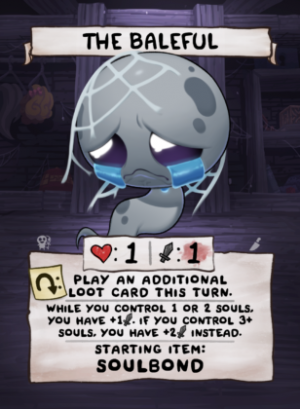 R Thebaleful 308x420png — Binding of Isaac Four Souls Requiem: Character Tier List option 30