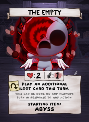 R Theempty 308x420png — Binding of Isaac Four Souls Requiem: Character Tier List option 38