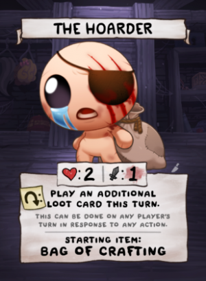 R Thehoarder 308x420png — Binding of Isaac Four Souls Requiem: Character Tier List option 42