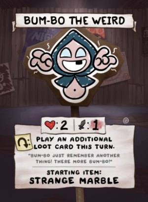 Rwz Bumbotheweird 308x420png — Binding of Isaac Four Souls Requiem: Character Tier List option 53