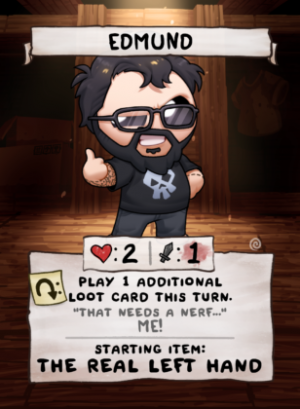 Rwz Edmund 308x420png — Binding of Isaac Four Souls Requiem: Character Tier List option 56