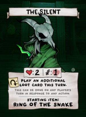 Rwz Thesilent 308x420png — Binding of Isaac Four Souls Requiem: Character Tier List option 65
