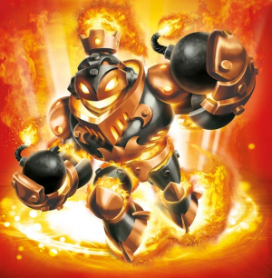 Blast Zone — Skylanders - Fire option 1