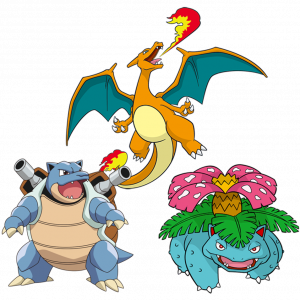 Pokémon Starter Trios — option 3