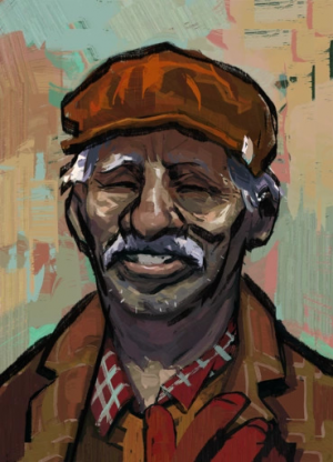 Portraitgastonjpg — Disco Elysium Characters Tier List option 25