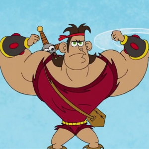 Dave El Barbarojpg — 100 caricaturas 90's y 2000 option 18