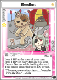Bloodlustpng — 100% Orange Juice Card Tier List option 8