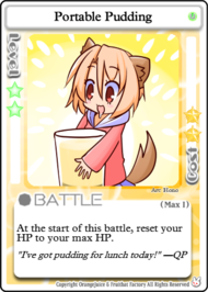 Portablepuddingpng — 100% Orange Juice Card Tier List option 57
