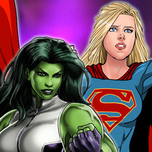 She Hulk Vs Supergirlpng — 100 Popular Death Battle Ideas option 85