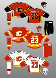 Flamespng — 2019-2020 NHL Jersey option 16