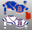 Rangerspng — 2019-2020 NHL Jersey option 33