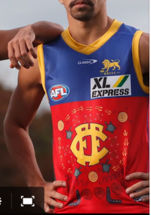 2021 Brisbane Homepng — 2021 AFL Indigenous Jumperss option 4