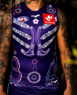 Fremantle 2021 Indigenouspng — 2021 AFL Indigenous Jumperss option 12