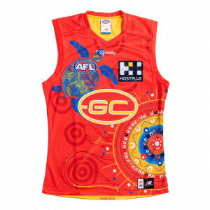 Gold Coast 2021png — 2021 AFL Indigenous Jumperss option 13