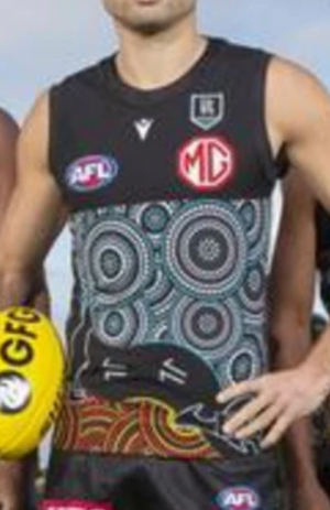 Port Adelaide Aflpng — 2021 AFL Indigenous Jumperss option 16