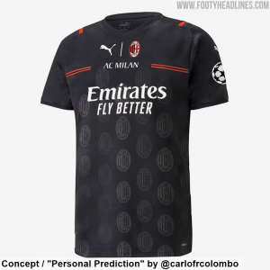 Ac Milan Leaked Third Kitjpg — 21/22 Football Kits option 3