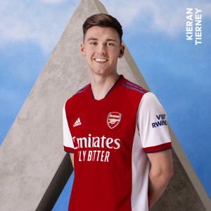 Arsenal Home Kitjpeg — 21/22 Football Kits option 5