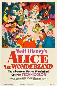 220px Aliceinwonderland1951filmposterjpg — 300 Animated Movies option 11