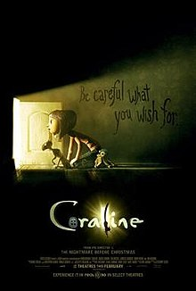 220px Coralineposterjpg — 300 Animated Movies option 45