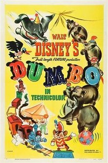 220px Dumbo 1941 Posterjpg — 300 Animated Movies option 53