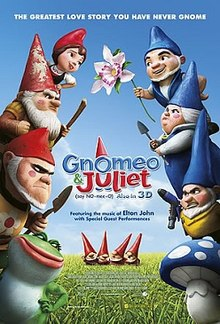 220px Gnomeoandjulietposterjpg — 300 Animated Movies option 73