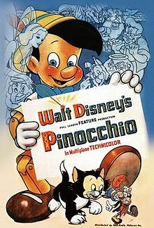 220px Pinocchio 1940 Posterjpg — 300 Animated Movies option 129