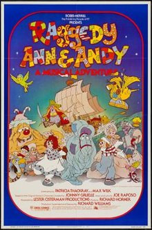 220px Raggedyannandandyamusicaladventureposterjpg — 300 Animated Movies option 147