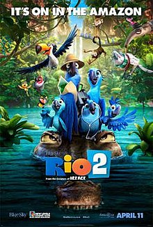 220px Rio2posterjpeg — 300 Animated Movies option 156