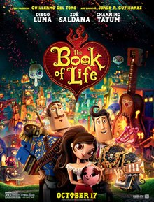 220px Thebookoflife2014filmposterjpg — 300 Animated Movies option 188
