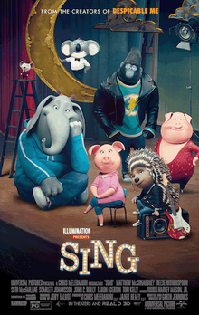 Sing2016filmposterjpg — 300 Animated Movies option 278