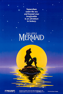 Thelittlemermaidofficial1989filmposterpng — 300 Animated Movies option 294