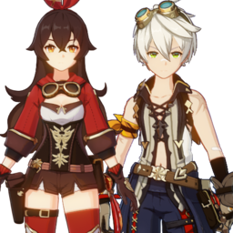 Amber And Bennettpng — [325+ ships] Genshin Impact Ships option 31