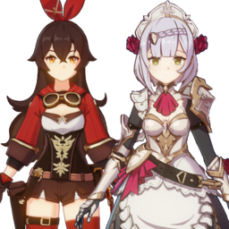 Amber And Noellepng — [325+ ships] Genshin Impact Ships option 38