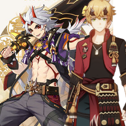 Arataki Itto And Thomapng — [325+ ships] Genshin Impact Ships option 45