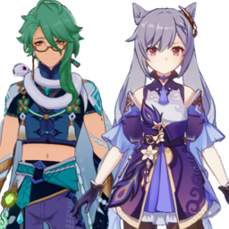Baizhu And Keqingpng — [325+ ships] Genshin Impact Ships option 47