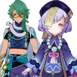 Baizhu And Qiqipng — [325+ ships] Genshin Impact Ships option 48