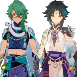 Baizhu And Xiaopng — [325+ ships] Genshin Impact Ships option 50
