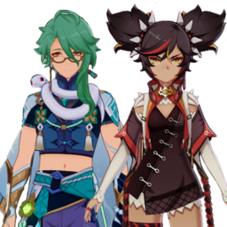 Baizhu And Xinyanpng — [325+ ships] Genshin Impact Ships option 51
